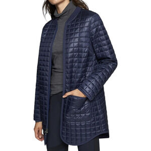 Athleta Navy Quilted Jacket